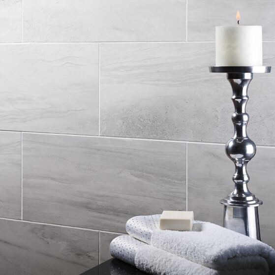 Large bathroom wall & floor tile