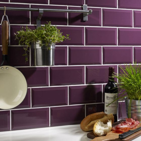 Bevel & plain Metro tile range